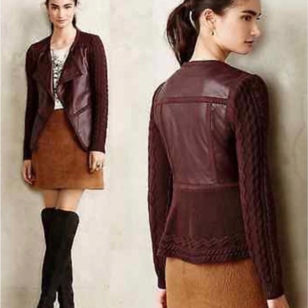 Anthropologie Elevenses Hiroumi Moto Jacket EUC